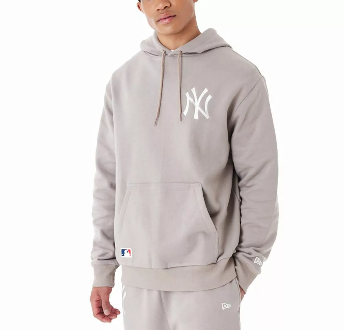 New Era Kapuzenpullover Oversized New York Yankees ash brown günstig online kaufen