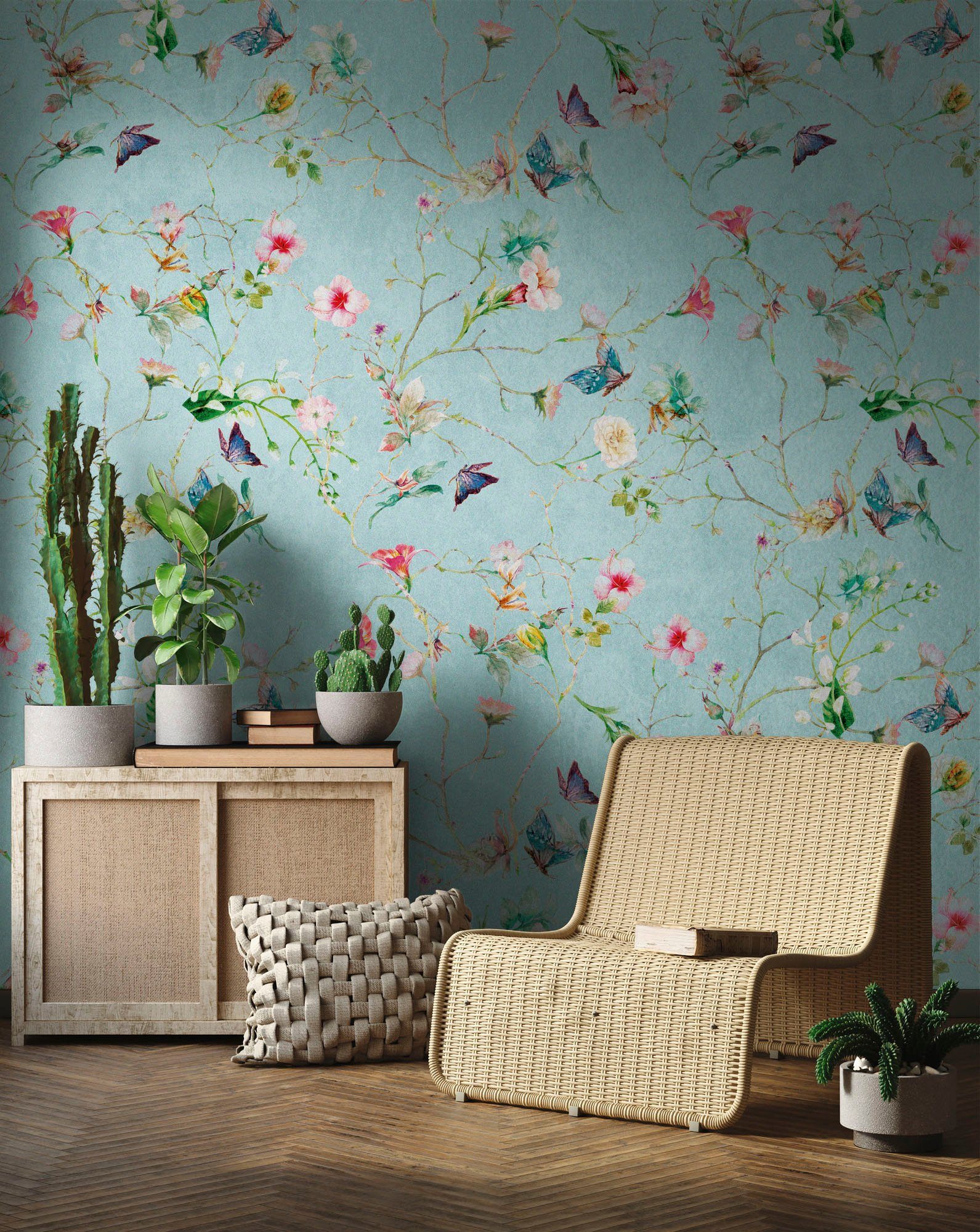 living walls Fototapete The Wall, glatt, günstig online kaufen