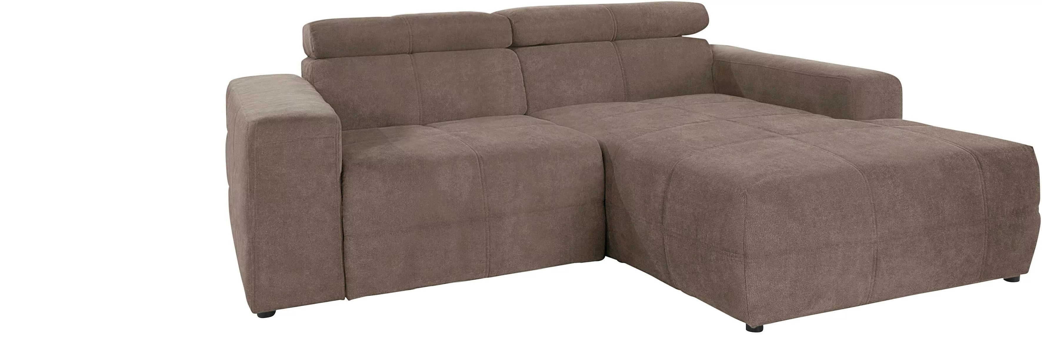 DOMO collection Ecksofa "Brandon kleine Ausführung B/T/H: 214/100/80 cm", M günstig online kaufen