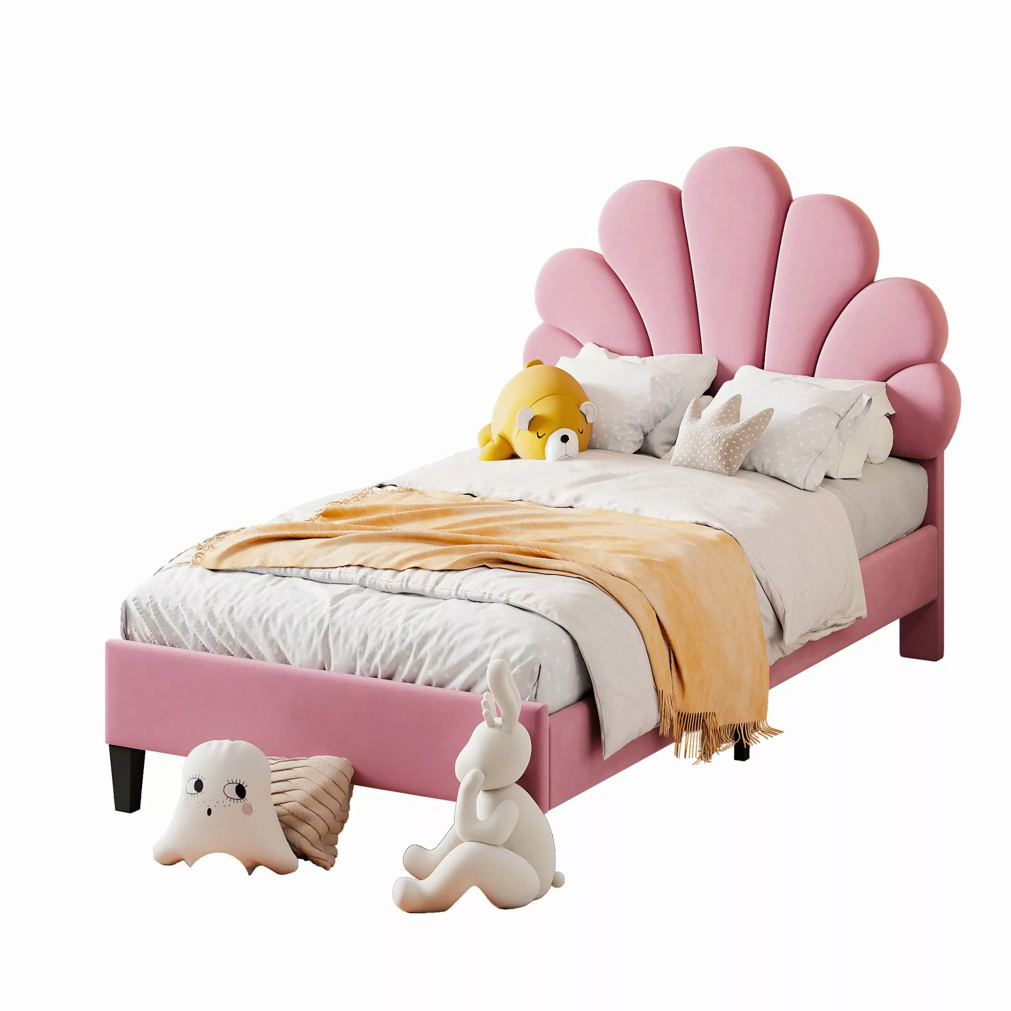 REDOM Polsterbett Kinderbett Stauraumbett Funktionsbett Doppelbett günstig online kaufen