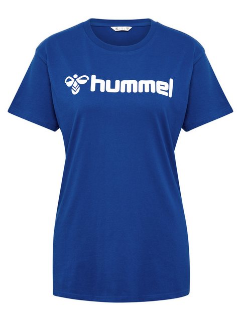 hummel T-Shirt T-Shirt Regular Fit Stretch Rundhalsausschnitt Logo 7929 in günstig online kaufen