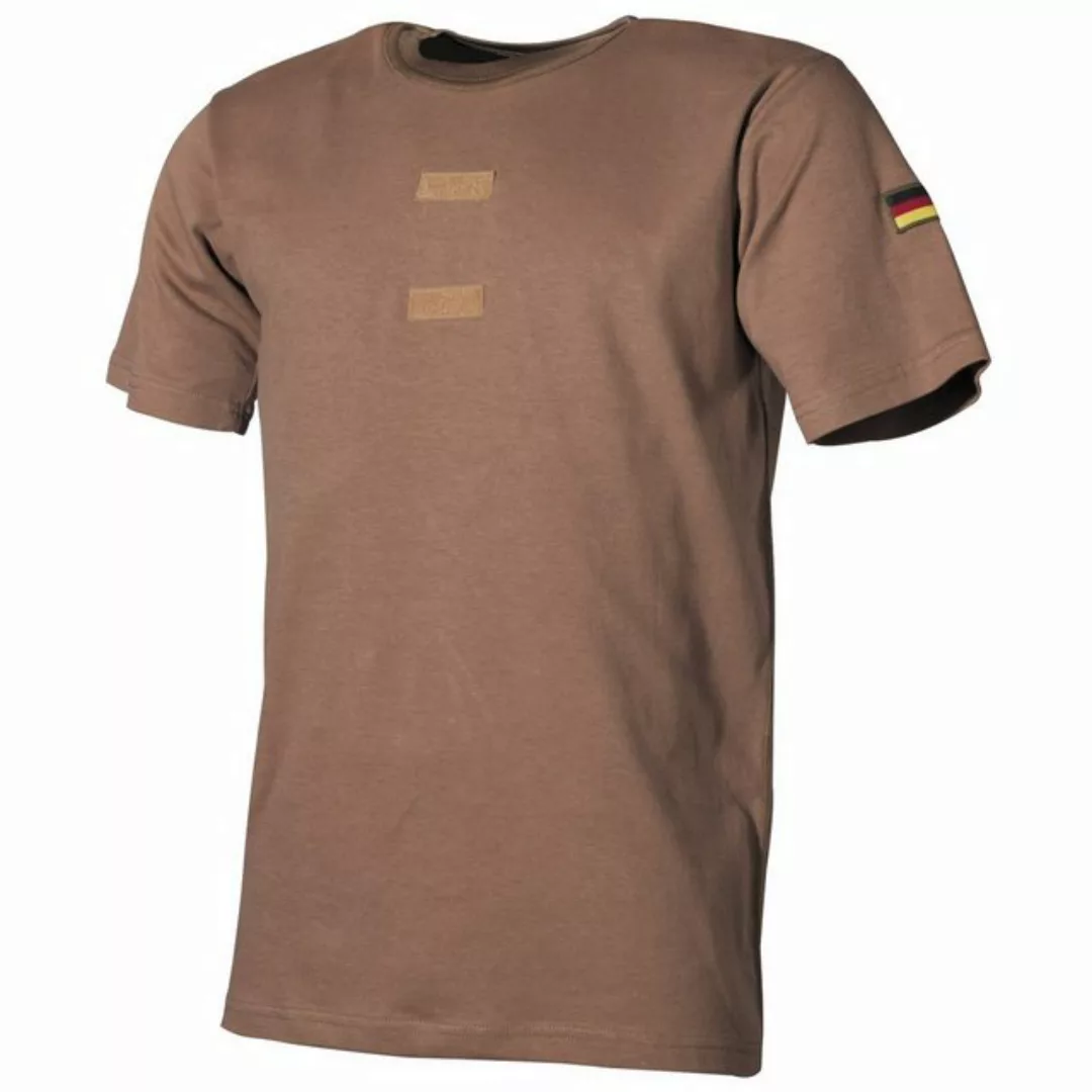 MFH T-Shirt MFH BW Tropenunterhemd, Klett, Nationalitätsabzeichen, coyote t günstig online kaufen