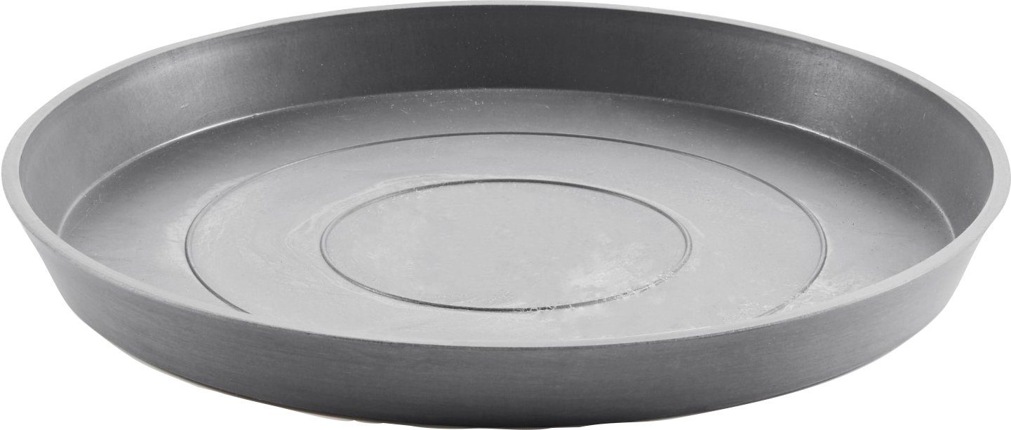 ECOPOTS Blumentopfuntersetzer ROUND SAUCER Grey, BxTxH: günstig online kaufen