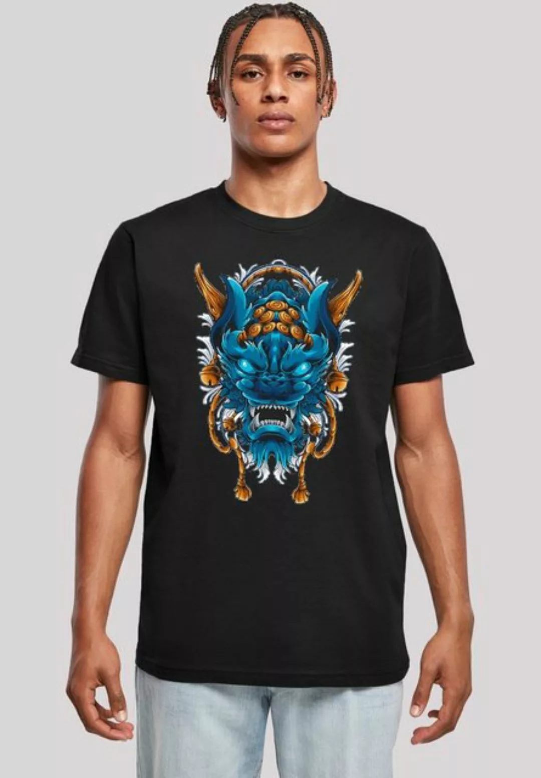 F4NT4STIC T-Shirt Dragon Print günstig online kaufen