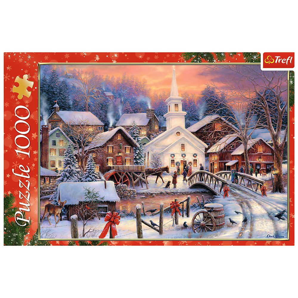 Trefl Puzzle Trefl 10602 Weisse Weihnachten günstig online kaufen