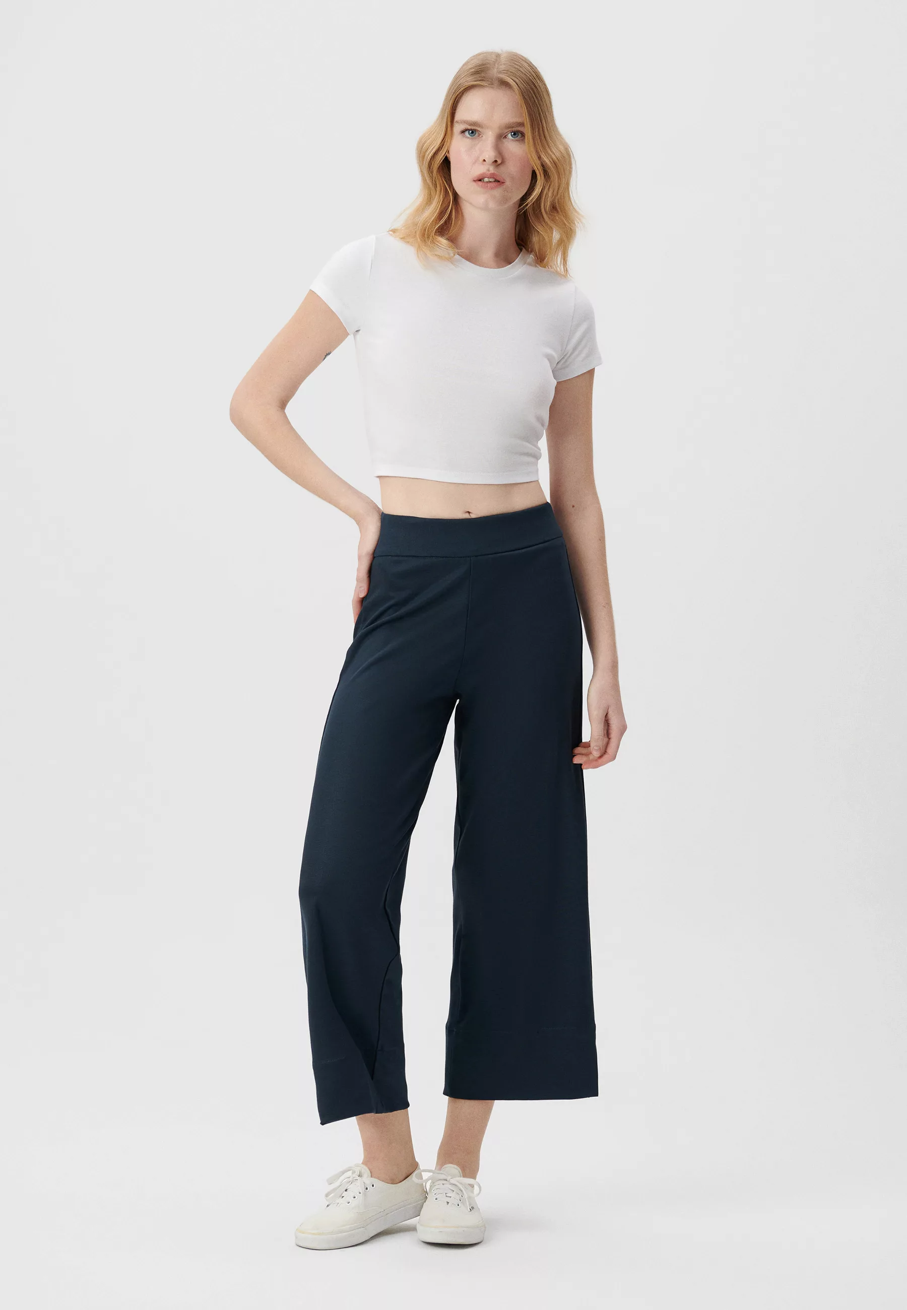 Mavi Stoffhose "WIDE LEG KNIT PANT", Culotte günstig online kaufen