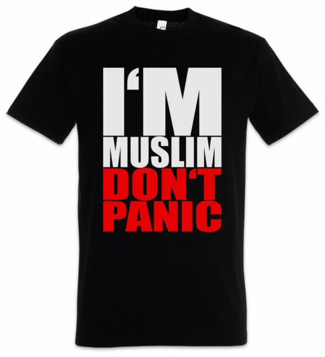 Urban Backwoods Print-Shirt I'm Muslim Don't Panic II Herren T-Shirt Islam günstig online kaufen