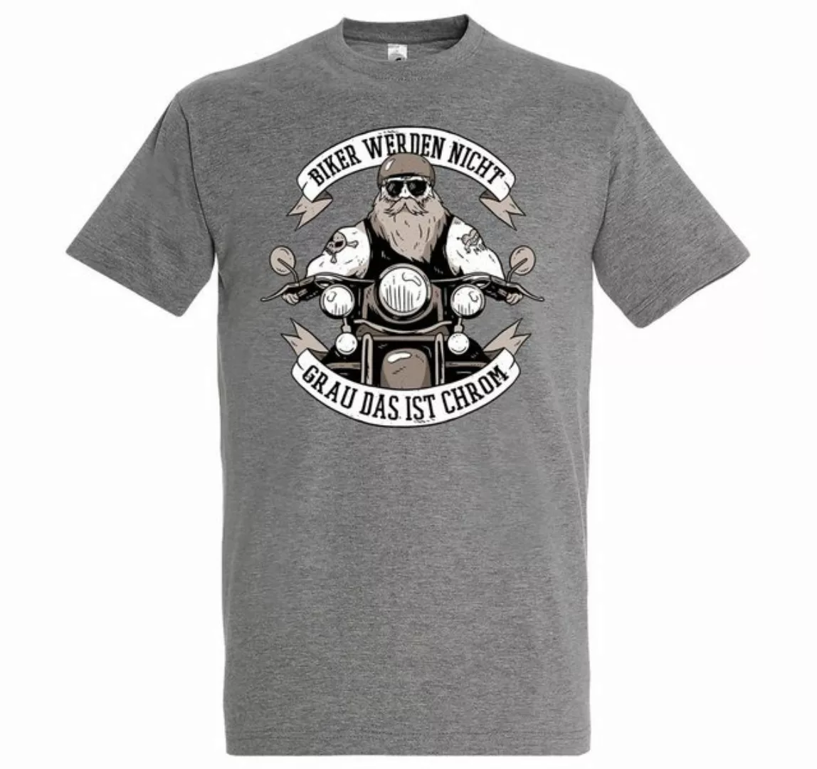 Youth Designz T-Shirt Das Ist Chrom Biker Shirt mit trendigem Frontprint günstig online kaufen