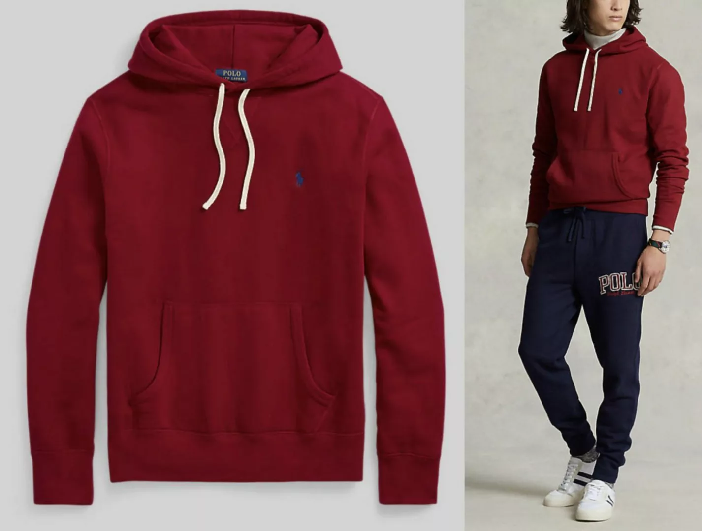 Ralph Lauren Sweatshirt POLO RALPH LAUREN BIG & TALL Fleece Hoodie Sweater günstig online kaufen