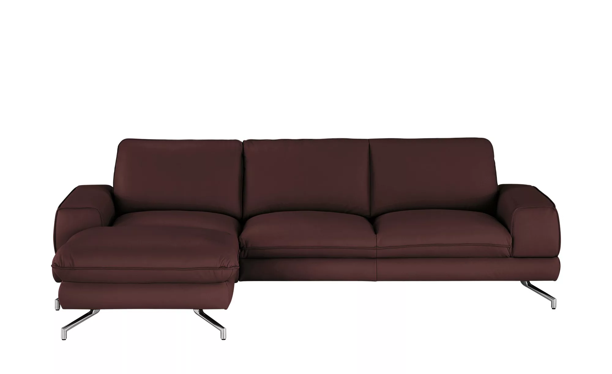 smart Ecksofa  Bonika - rot - 83 cm - Polstermöbel > Sofas > Ecksofas - Möb günstig online kaufen