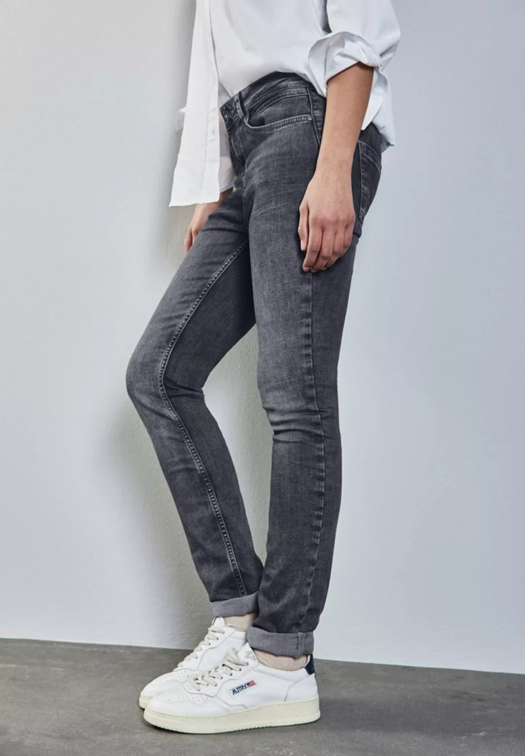 STREET ONE Regular-fit-Jeans JANE im Five-Pocket Style günstig online kaufen