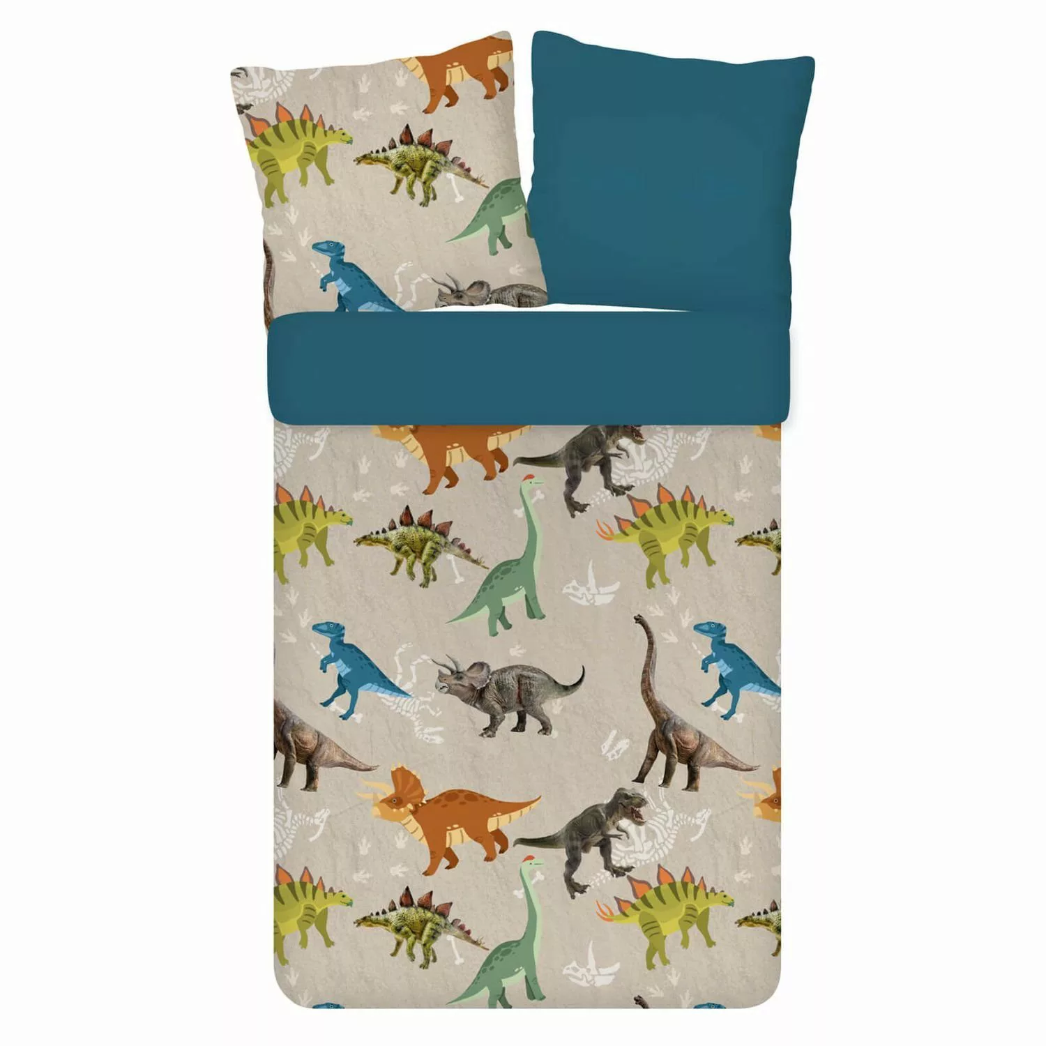 ESPiCO Kinderbettwäsche Dinosaurier Trendy Bedding, Baumwolle, günstig online kaufen