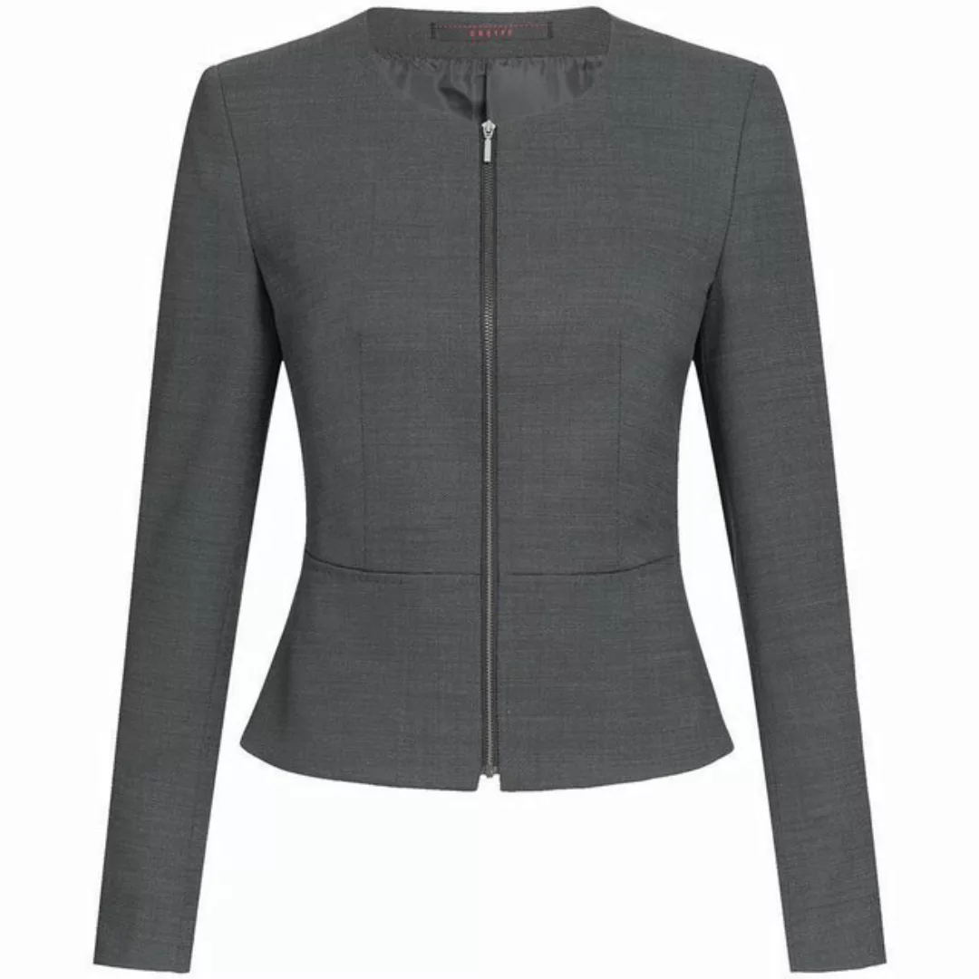 GREIFF Kurzblazer Greiff Modern WITH 37.5® Damen Kurzblazer Slim-Fit Schwar günstig online kaufen