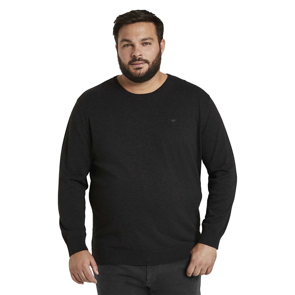 Tom Tailor Pullover 3XL Knitted Navy Melange günstig online kaufen