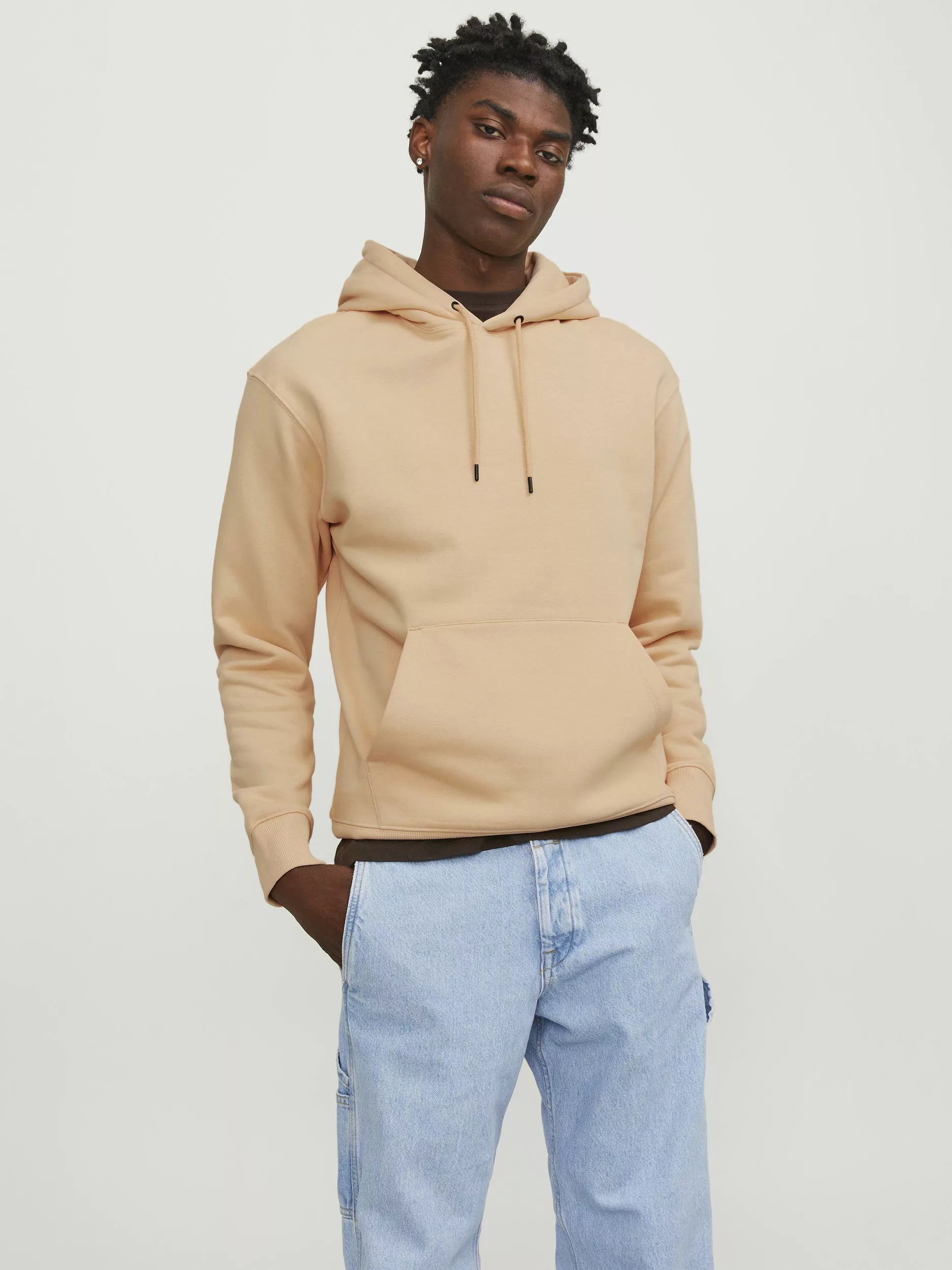 Jack & Jones Kapuzensweatshirt "JJESTAR BASIC SWEAT HOOD NOOS", mit Rippbün günstig online kaufen