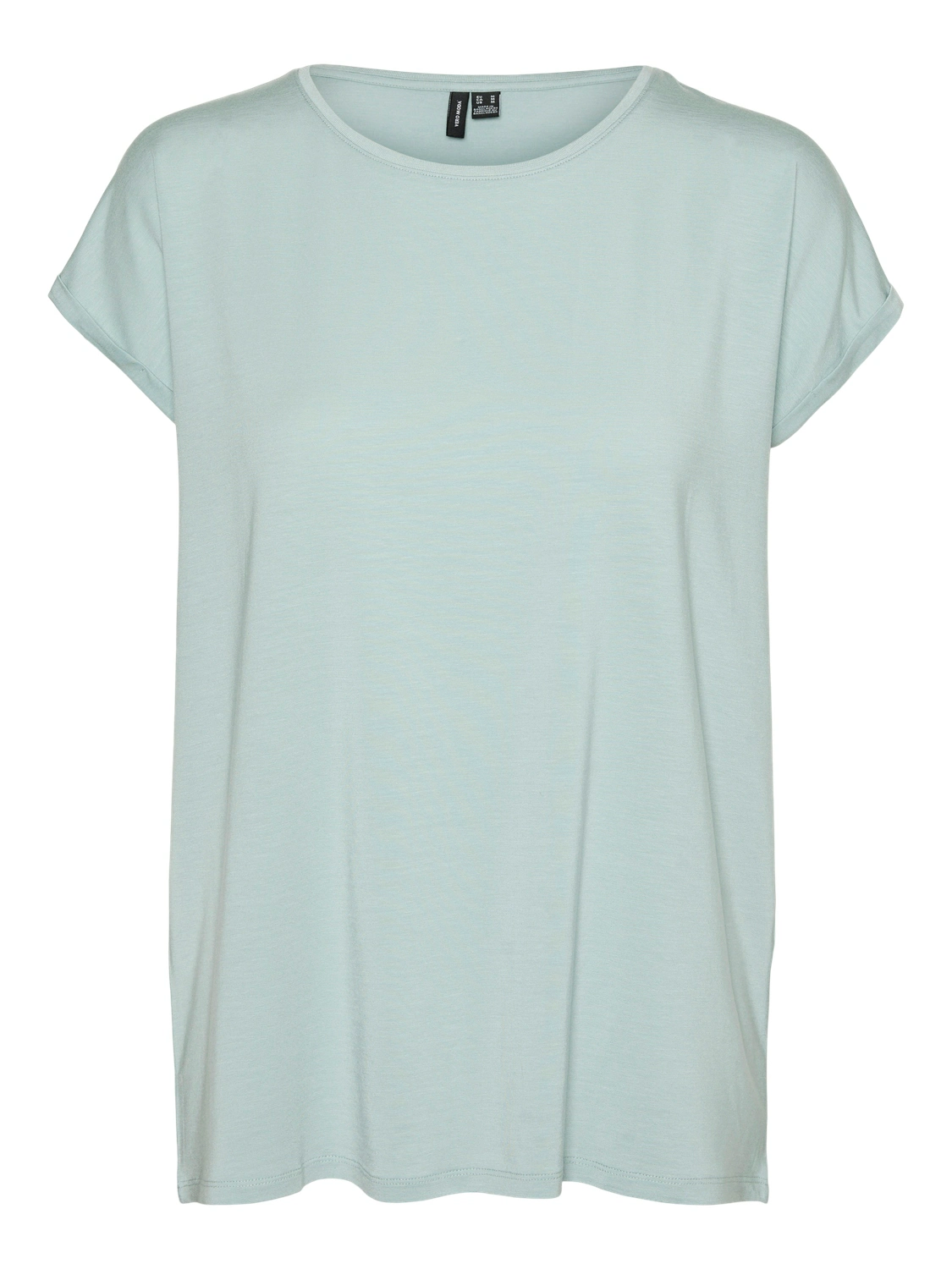 Vero Moda Rundhalsshirt "VMAVA PLAIN SS TOP GAJRS NOOS" günstig online kaufen