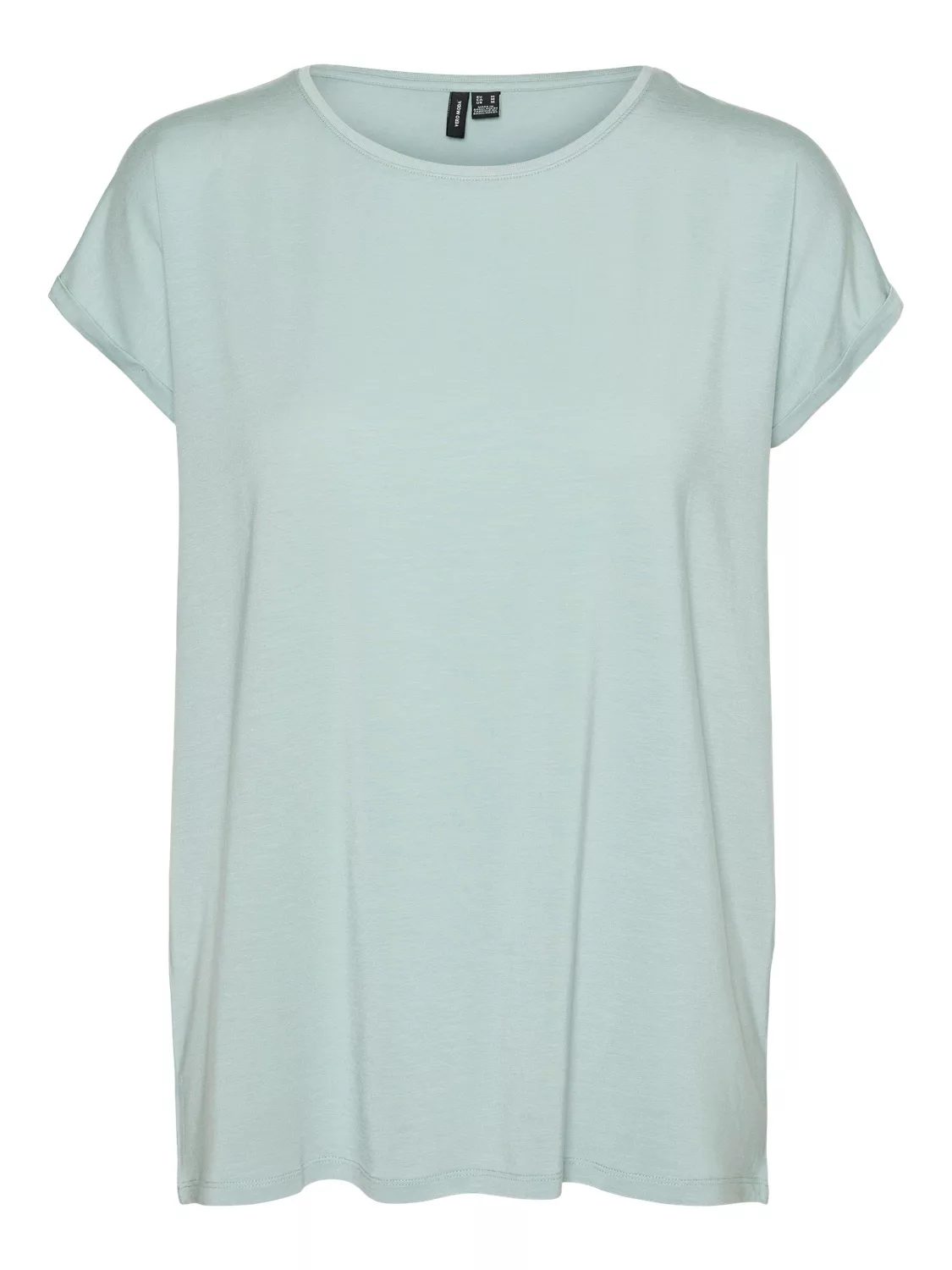 Vero Moda Rundhalsshirt "VMAVA PLAIN SS TOP GAJRS NOOS" günstig online kaufen