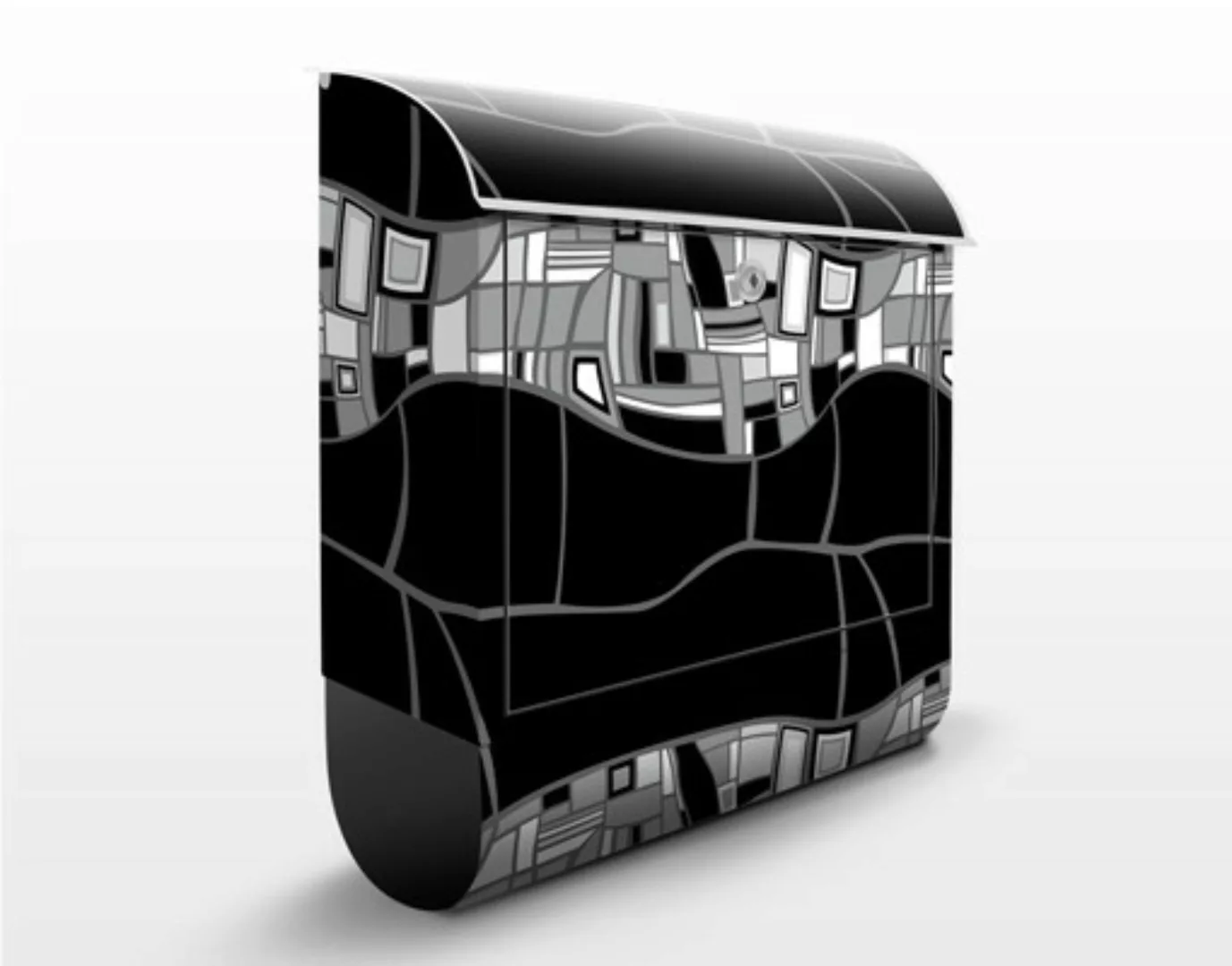 Briefkasten Muster & Textur Modernes Designmuster günstig online kaufen