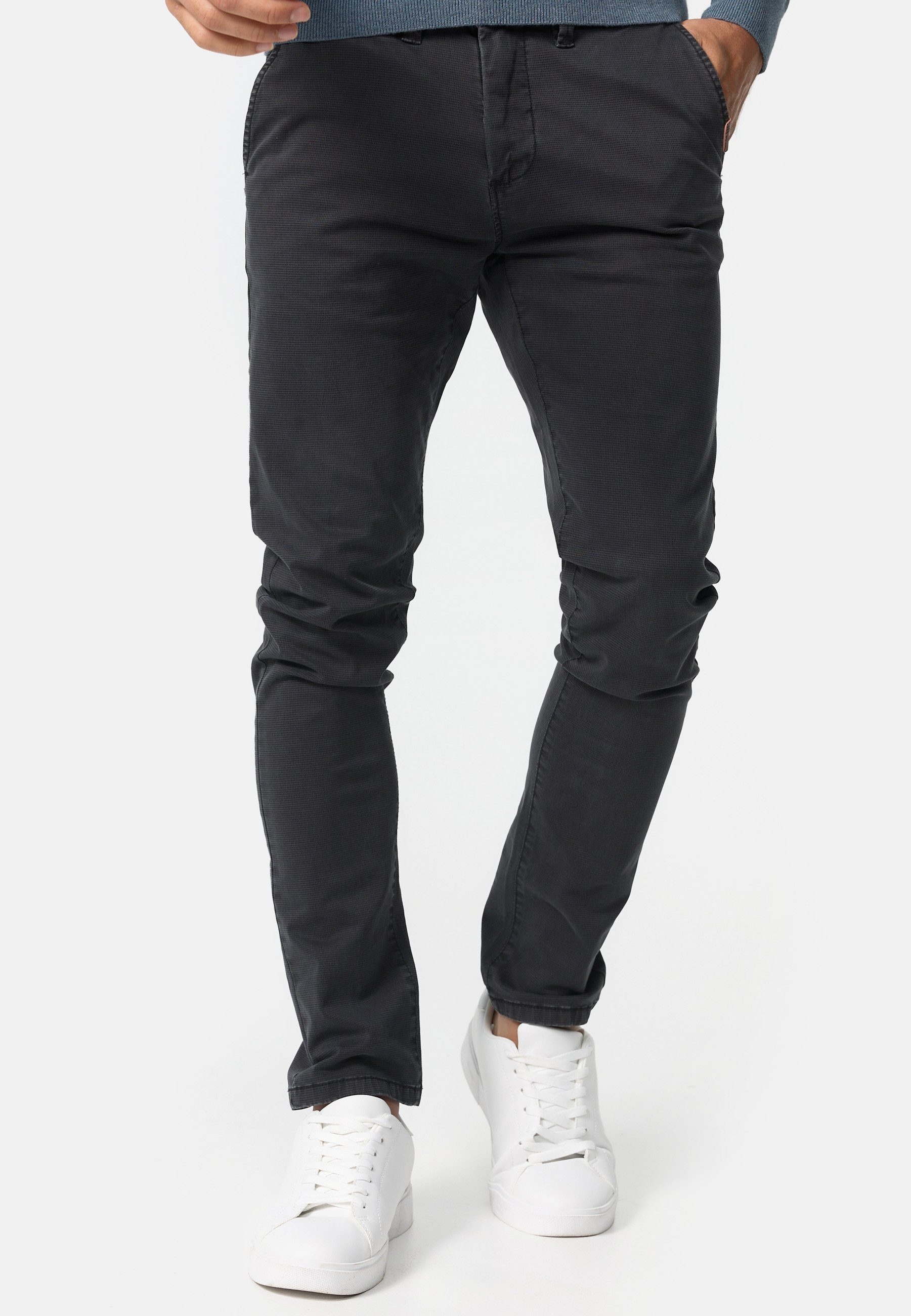 Indicode Chinohose Eary aus elastischer Baumwoll-Qualität, günstig online kaufen