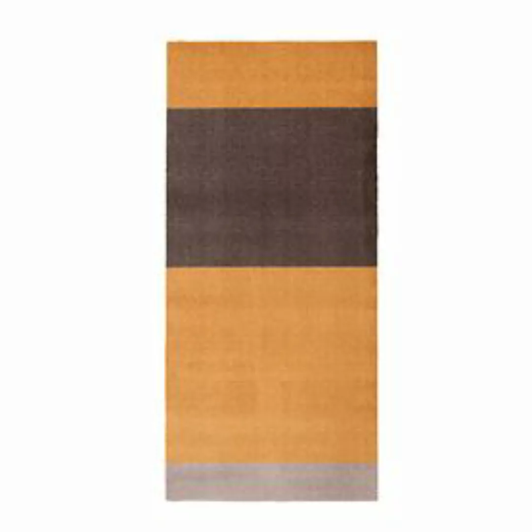 Teppichläufer 'Horizon' senf/braun/sand 90x200 günstig online kaufen