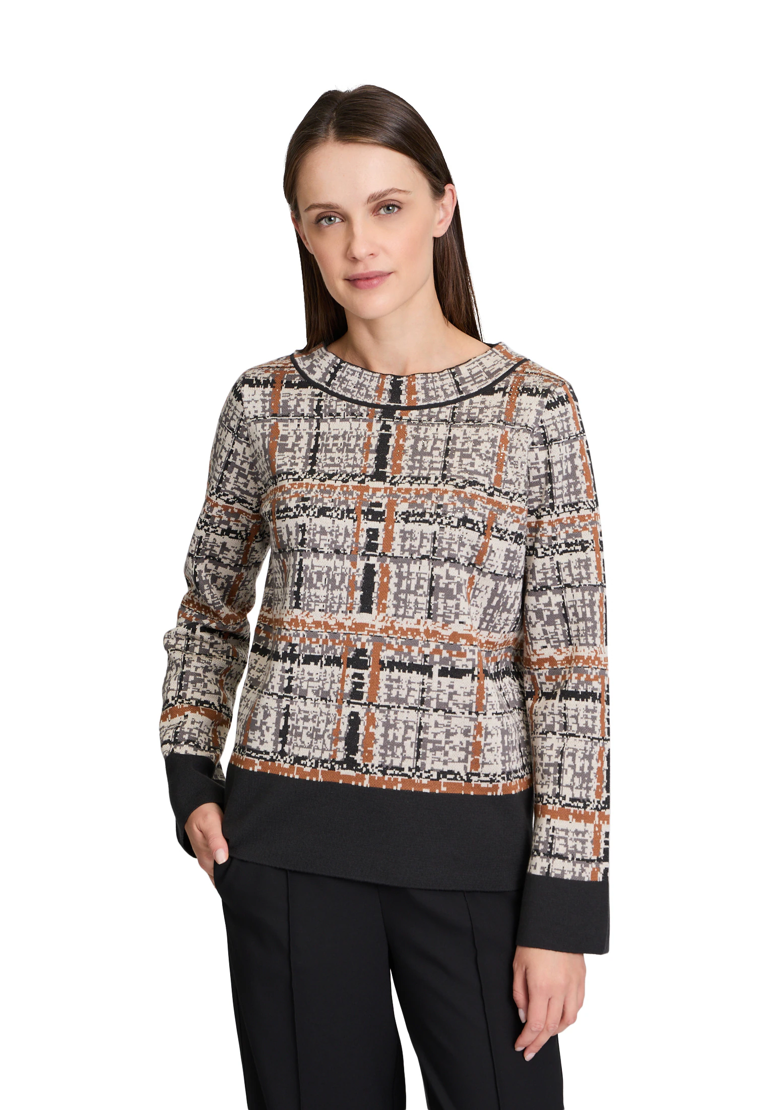 Betty Barclay Strickpullover "Betty Barclay Strickpullover mit Jacquard", H günstig online kaufen