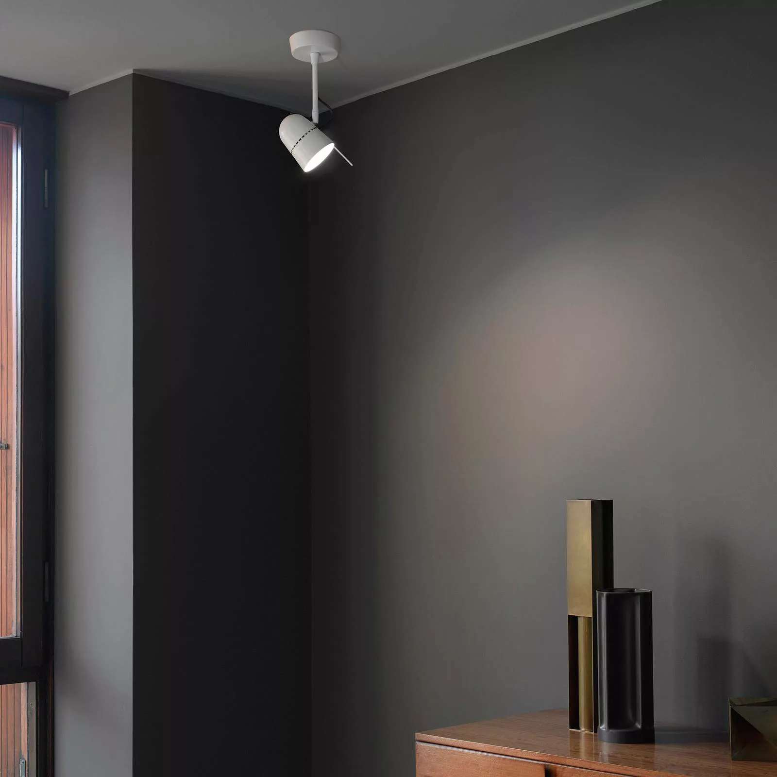 Luceplan Counterbalance LED-Wandspot, weiß günstig online kaufen