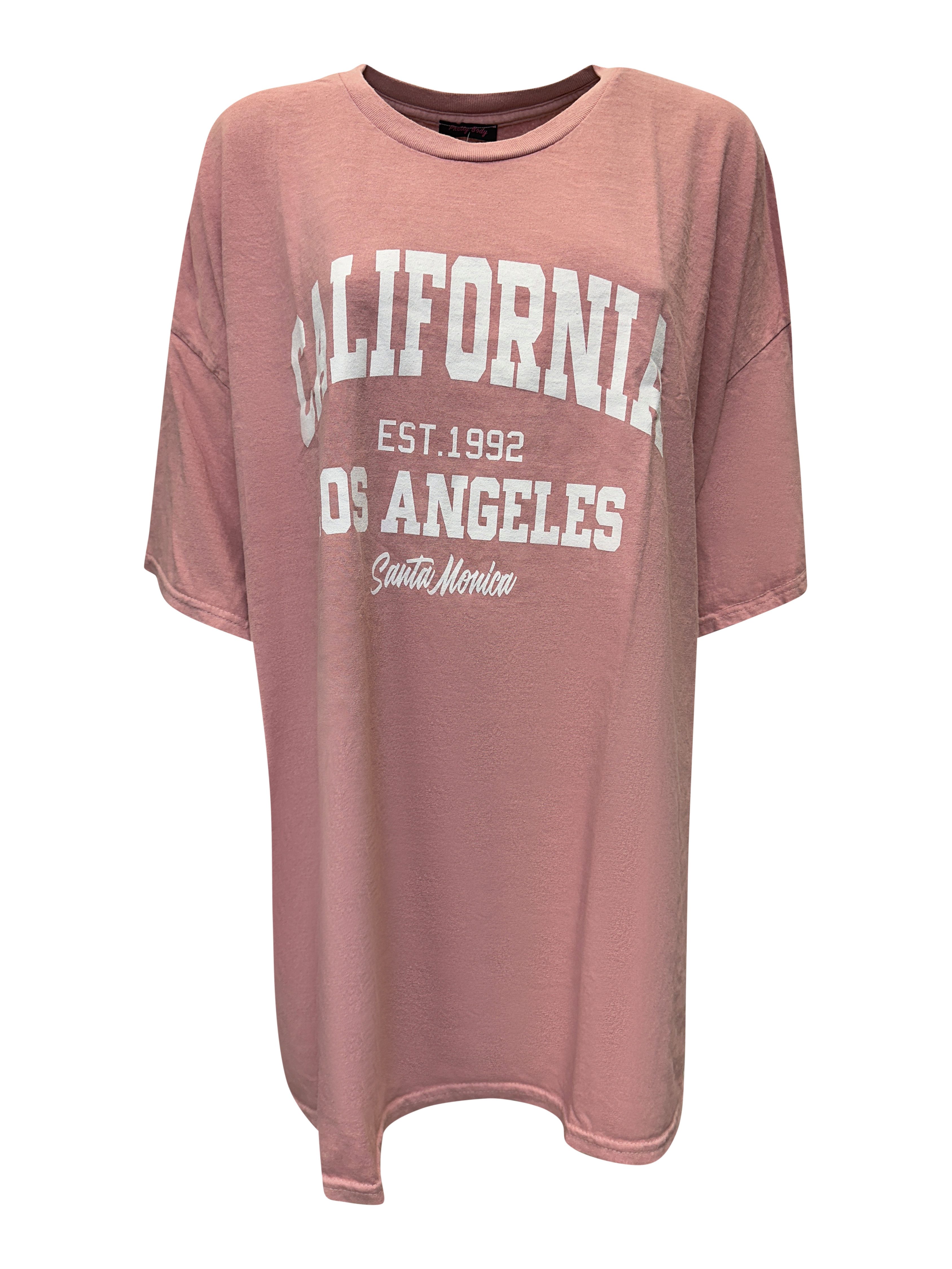 Worldclassca T-Shirt Worldclassca Oversized Print CALIFORNIA günstig online kaufen