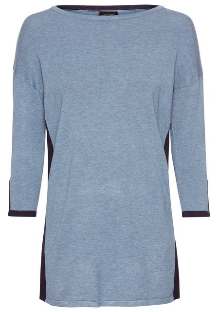 Laura Scott Longpullover in Kontrastfarben - NEUE KOLLEKTION günstig online kaufen