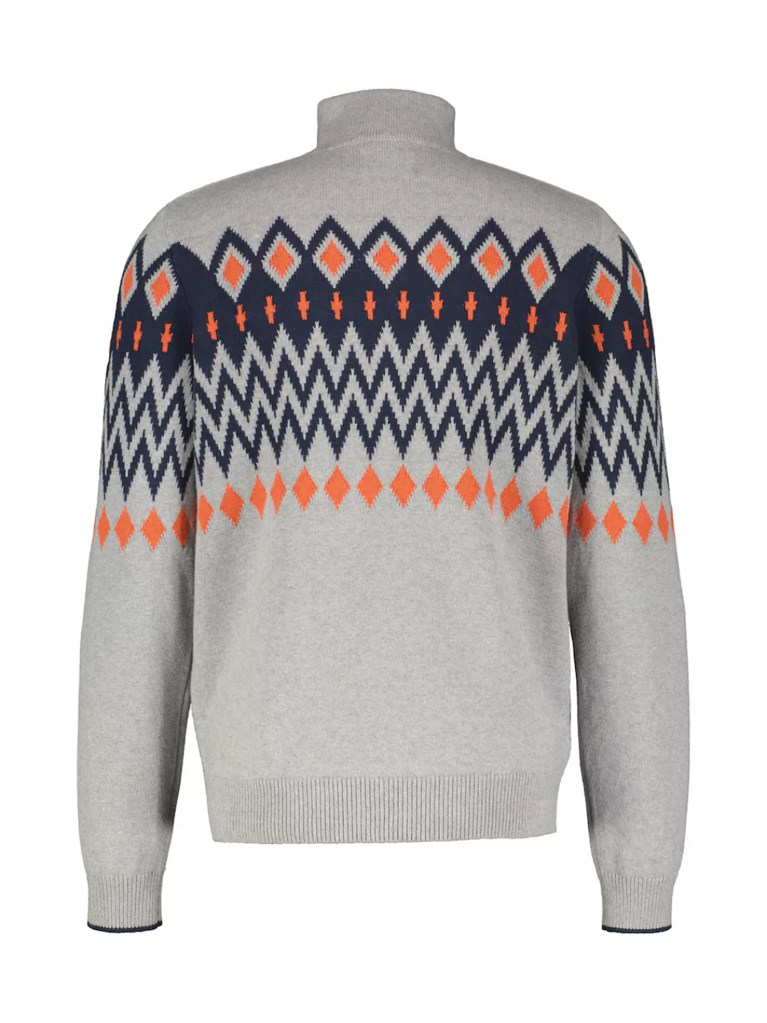 LERROS Strickpullover "LERROS Troyer in Norweger-Design" günstig online kaufen