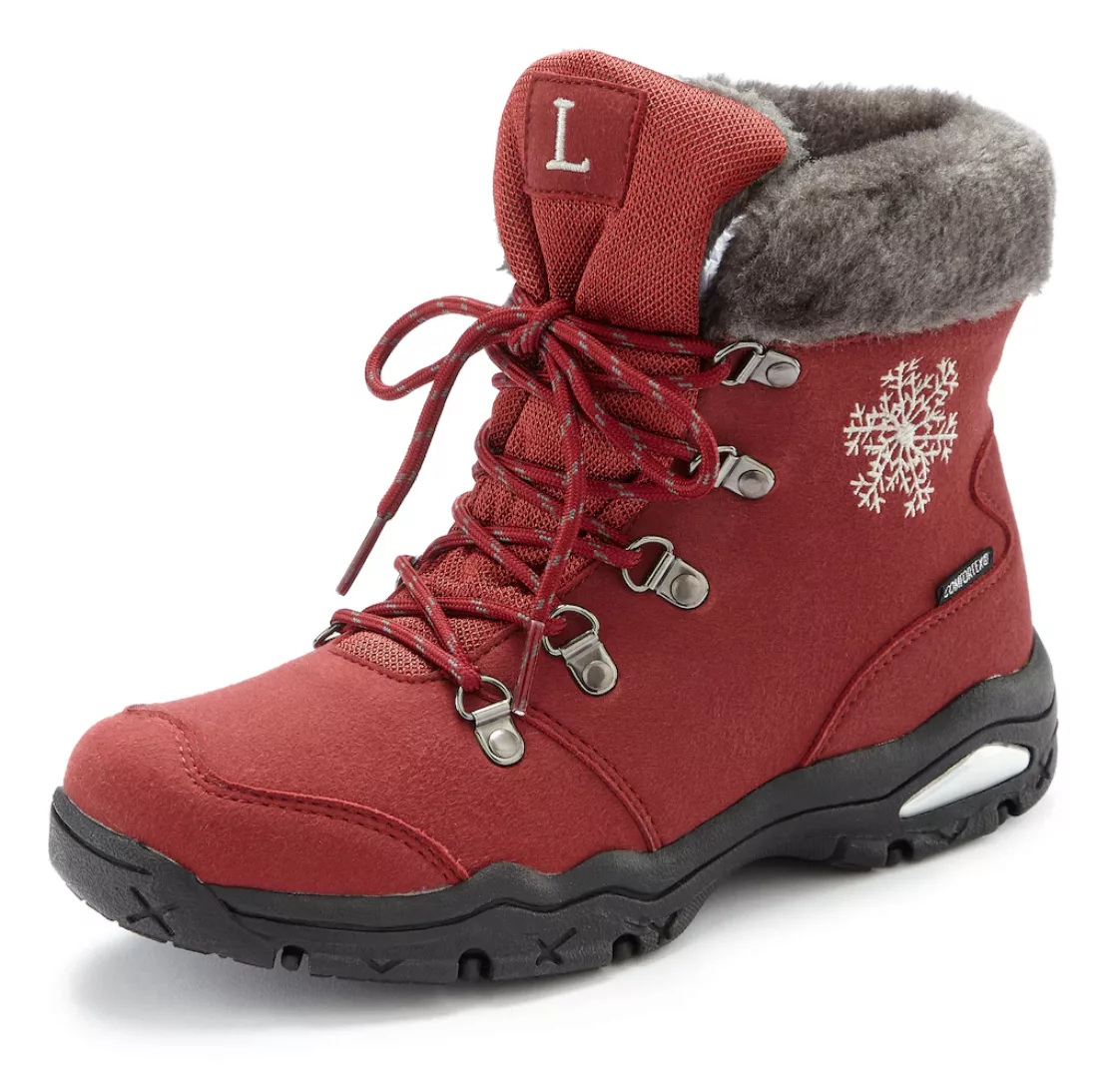 LASCANA Winterstiefelette, Stiefelette,Stiefel,Winterstiefel wind-& wassera günstig online kaufen