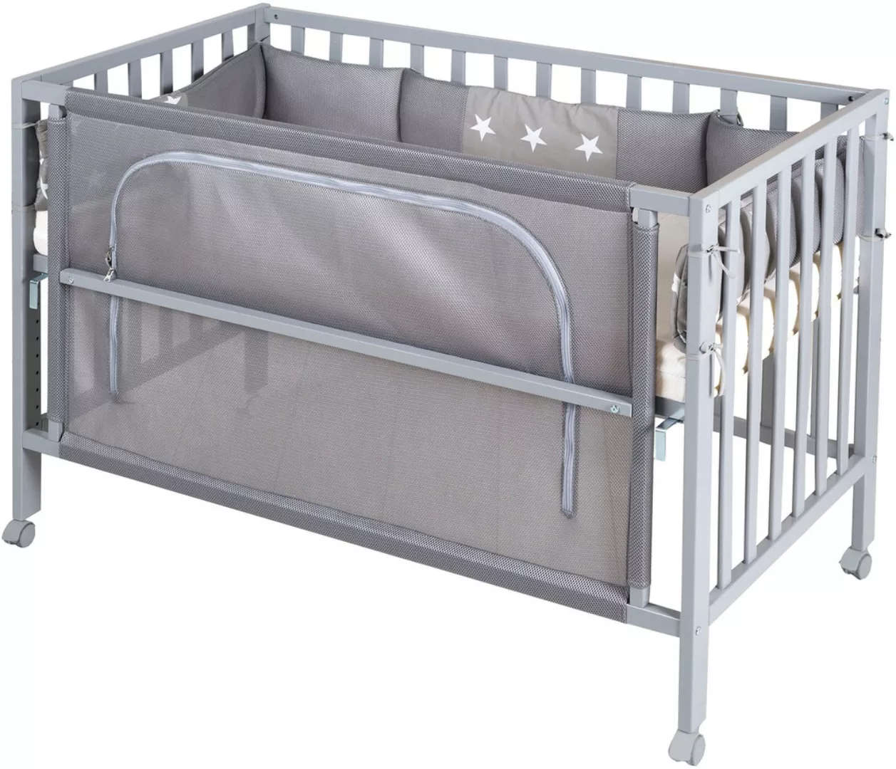 roba® Babybett »Room Bed, safe asleep®, Little Stars«, (4 tlg.) günstig online kaufen