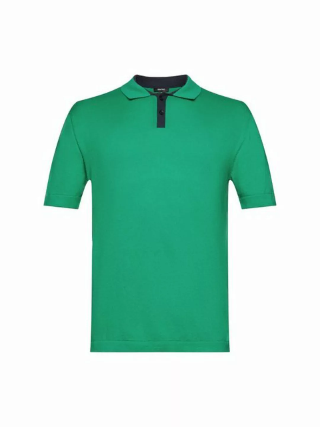Esprit Collection Poloshirt Mesh-Poloshirt aus Baumwollmix günstig online kaufen