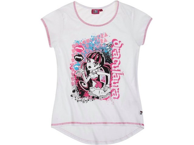 Monster High T-Shirt mit Draculaura, Clawdeen Wolf und Frankie Steen Motive günstig online kaufen