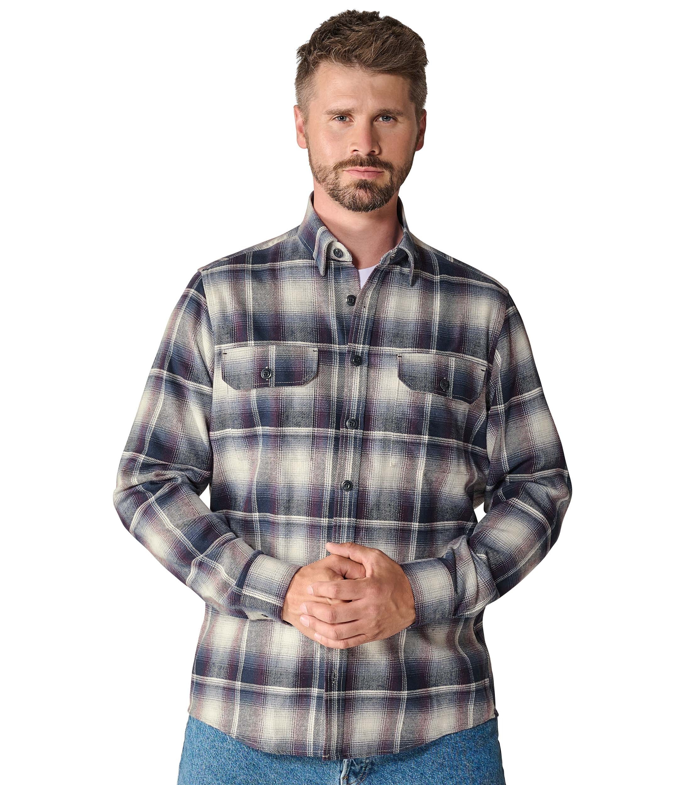 CASAMODA Langarmhemd "CASAMODA Overshirt kariert" günstig online kaufen