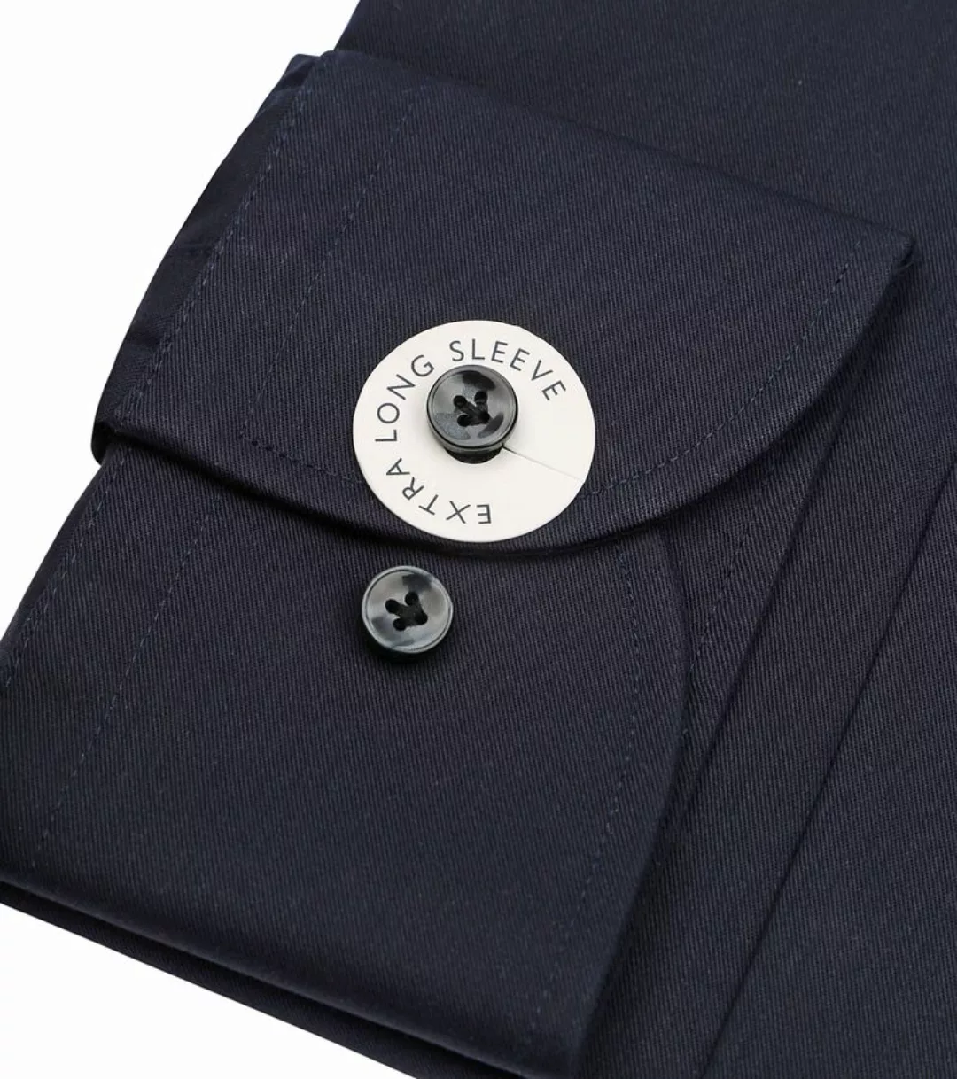 Profuomo Twill Hemd Navy Extra Lange Ärmel - Größe 41 günstig online kaufen