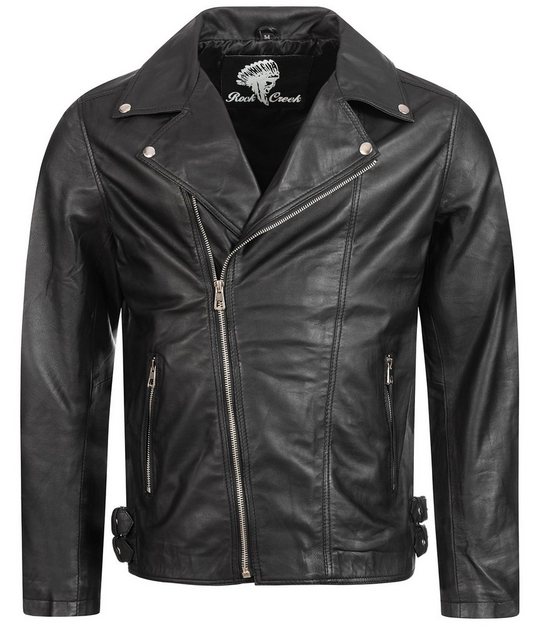 Rock Creek Lederjacke Herren Lederjacke H-182 günstig online kaufen