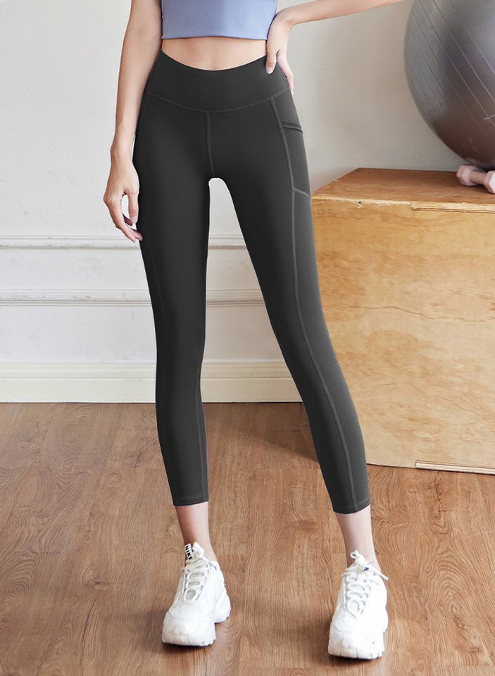 Fity Yogaleggings Sport Leggings für Damen mit hohem Bund & modernem Design günstig online kaufen