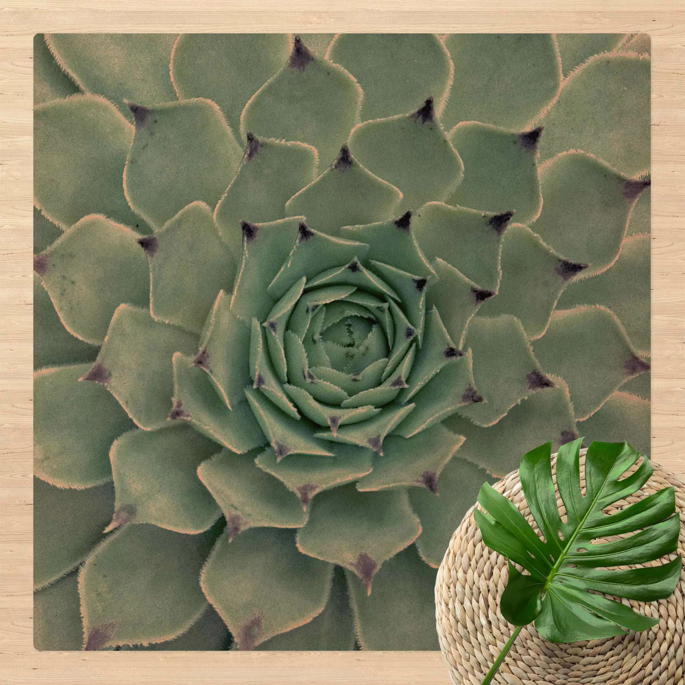 Kork-Teppich Kaktus Agave günstig online kaufen