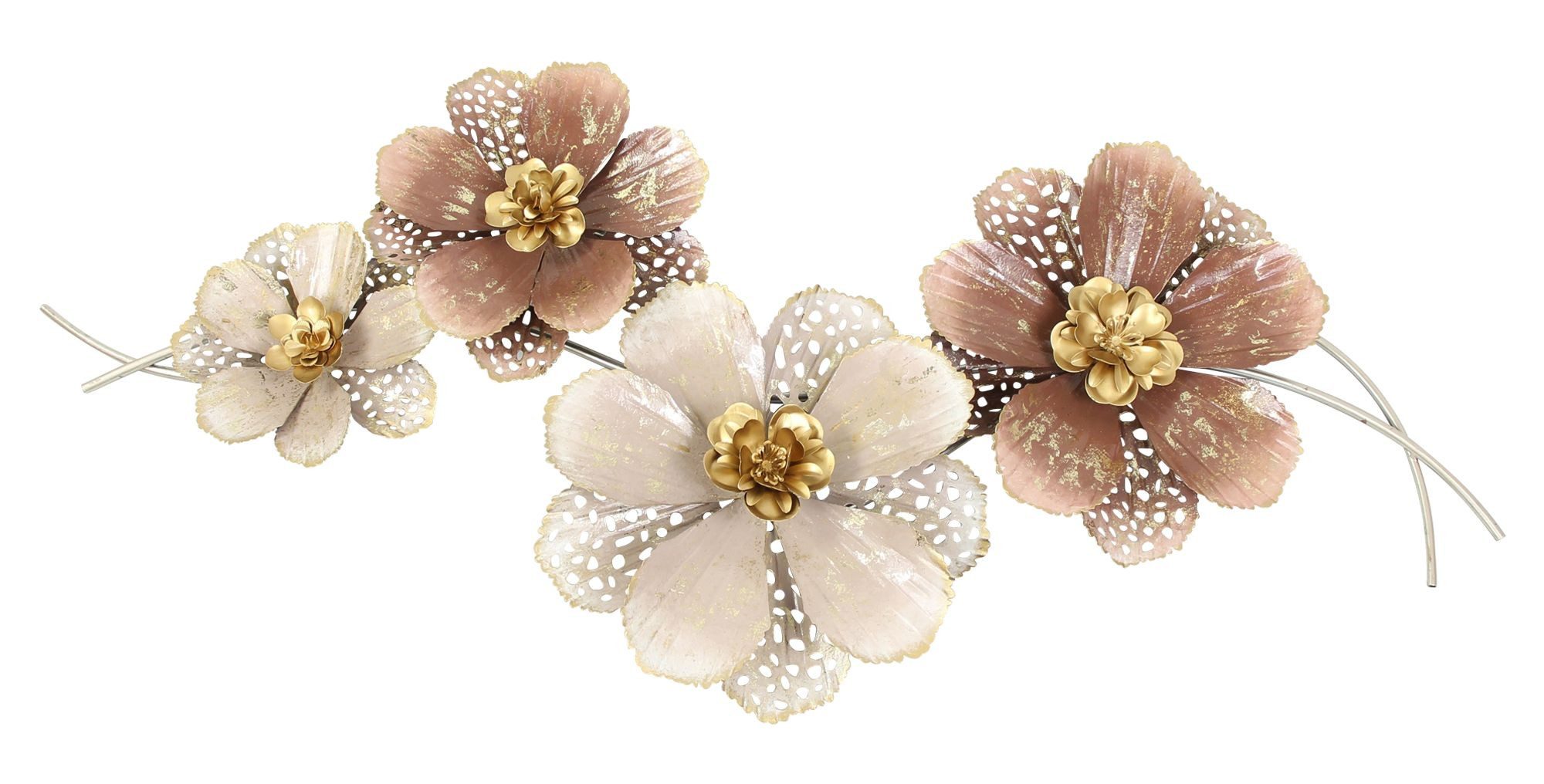 Dekoleidenschaft Wandbild "Blumen" 3D Wanddeko aus günstig online kaufen