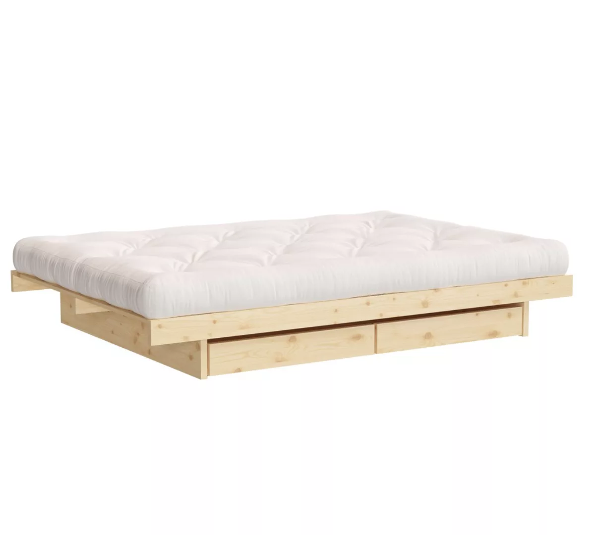 Karup Design Bettgestell "Kanso Bed, Stauraumbett, Bett mit oder ohne Schub günstig online kaufen