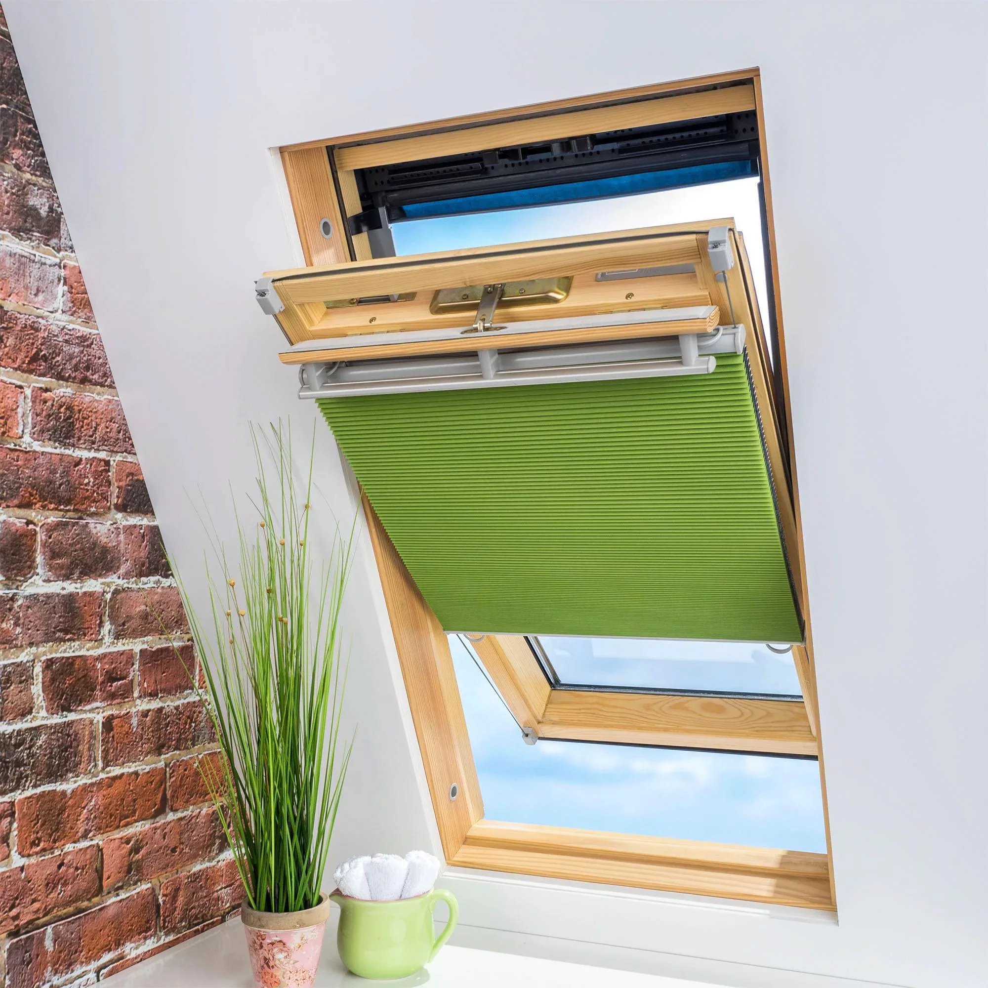 Liedeco Dachfensterplissee »Universal Dachfenster-Plissee«, verdunkelnd, en günstig online kaufen