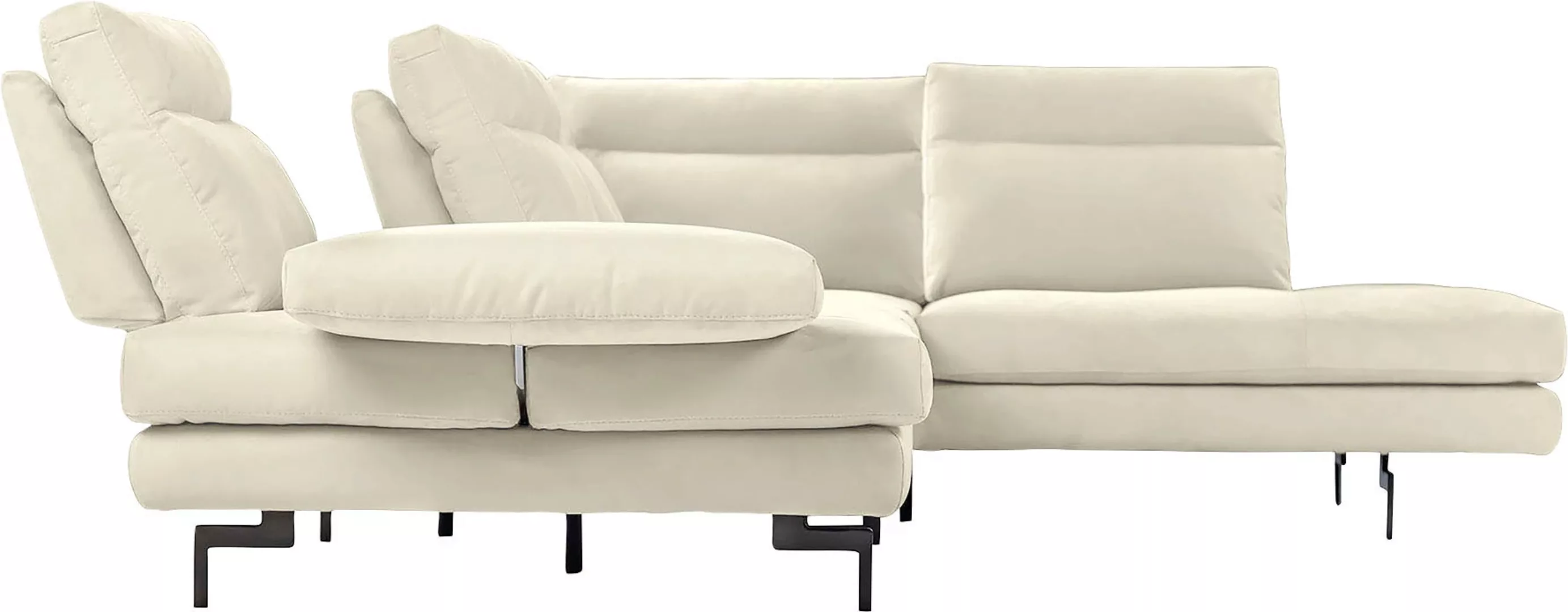 CALIA ITALIA Ecksofa "Toby Wing, L-Form, Designsofa mit sensationellem Sitz günstig online kaufen