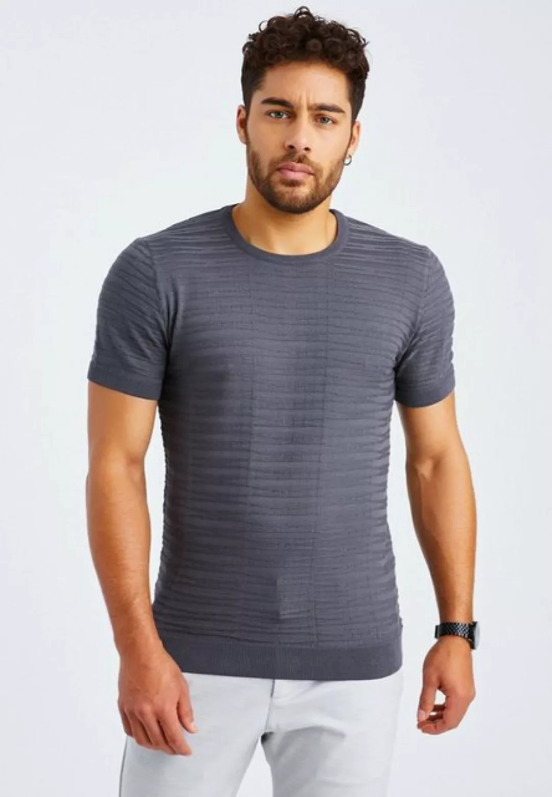 Leif Nelson T-Shirt LN-7665 günstig online kaufen