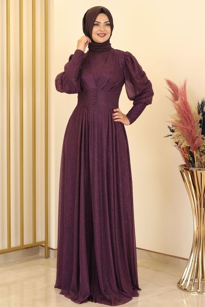 fashionshowcase Abendkleid Elegantes Glitzerndes Tüllkleid - günstig online kaufen