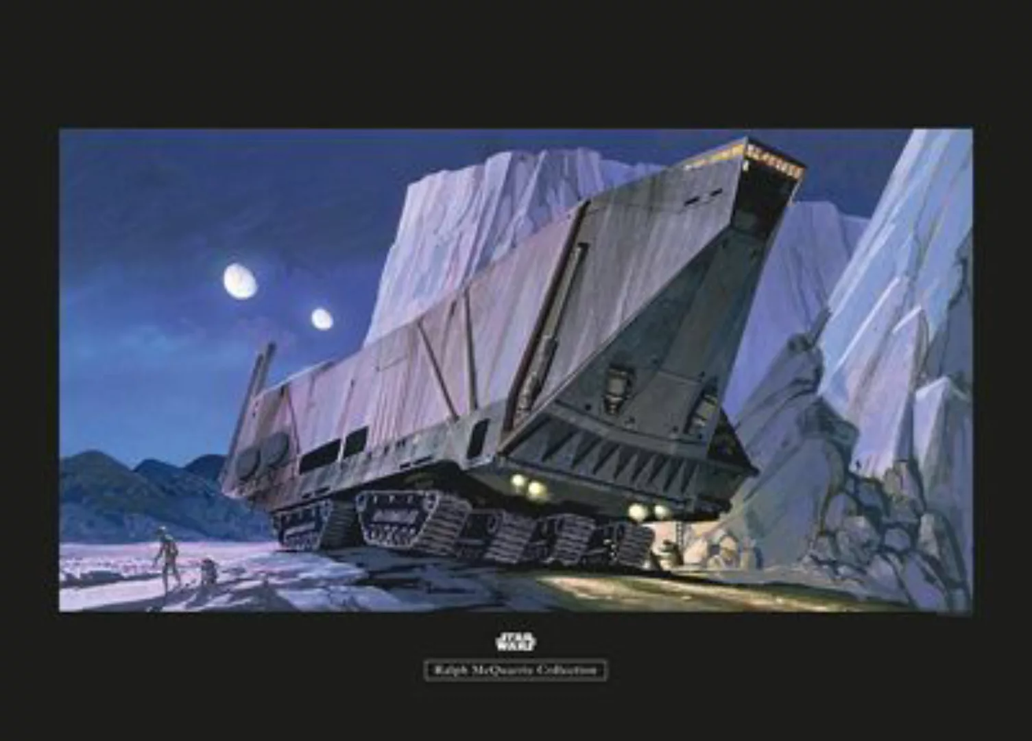 KOMAR Wandbild - Star Wars Classic RMQ Sandcrawler - Größe: 70 x 50 cm mehr günstig online kaufen