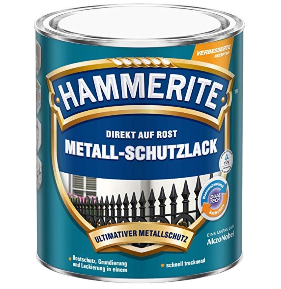 Hammerite Metall-Schutzlack Weiß matt 750 ml günstig online kaufen