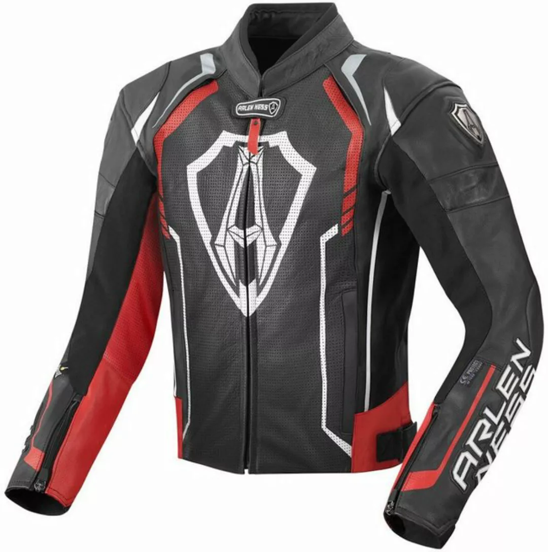 Arlen Ness Motorradjacke Track Motorrad Lederjacke günstig online kaufen