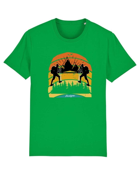 Wandern, Berg, Natur, Wald Tshirt Aus Bio Baumwolle günstig online kaufen