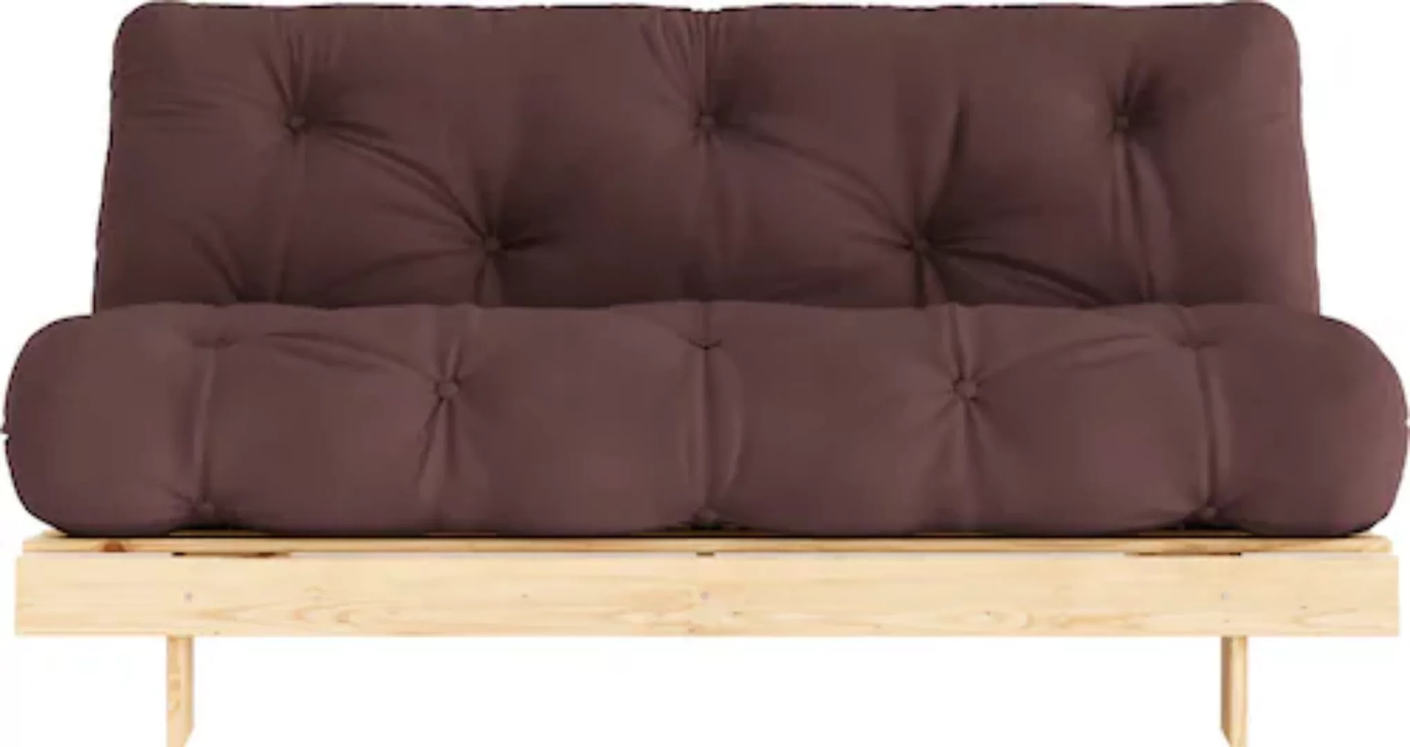 Karup Design Schlafsofa »Roots 160«, (2 St.), Mit Holzstruktur, inkl. Futon günstig online kaufen