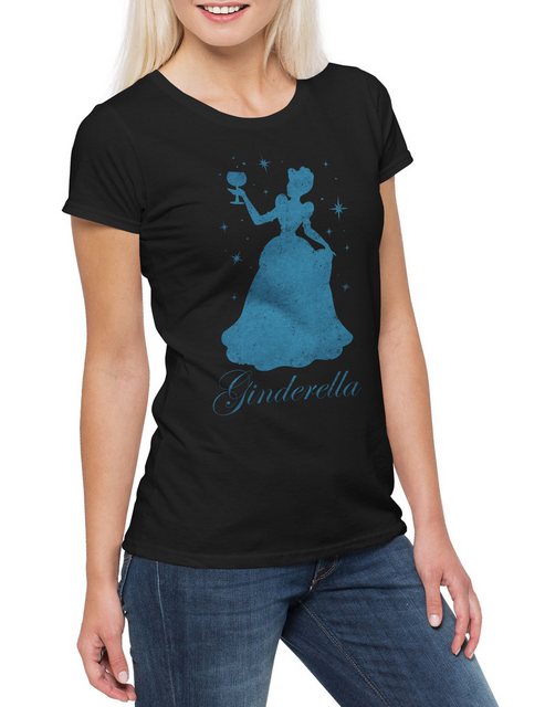 Urban Backwoods Print-Shirt Ginderella Damen T-Shirt Alkohol Gin Drunk Part günstig online kaufen